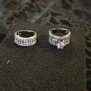 Women's stainless steel engagement rings size 6